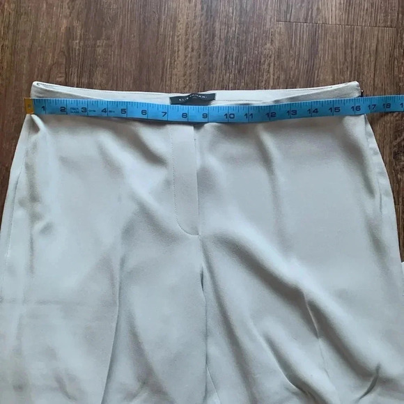 Elie Tahari Dress Pant Slim Crepe Ankle Pant - Picture 8 of 8